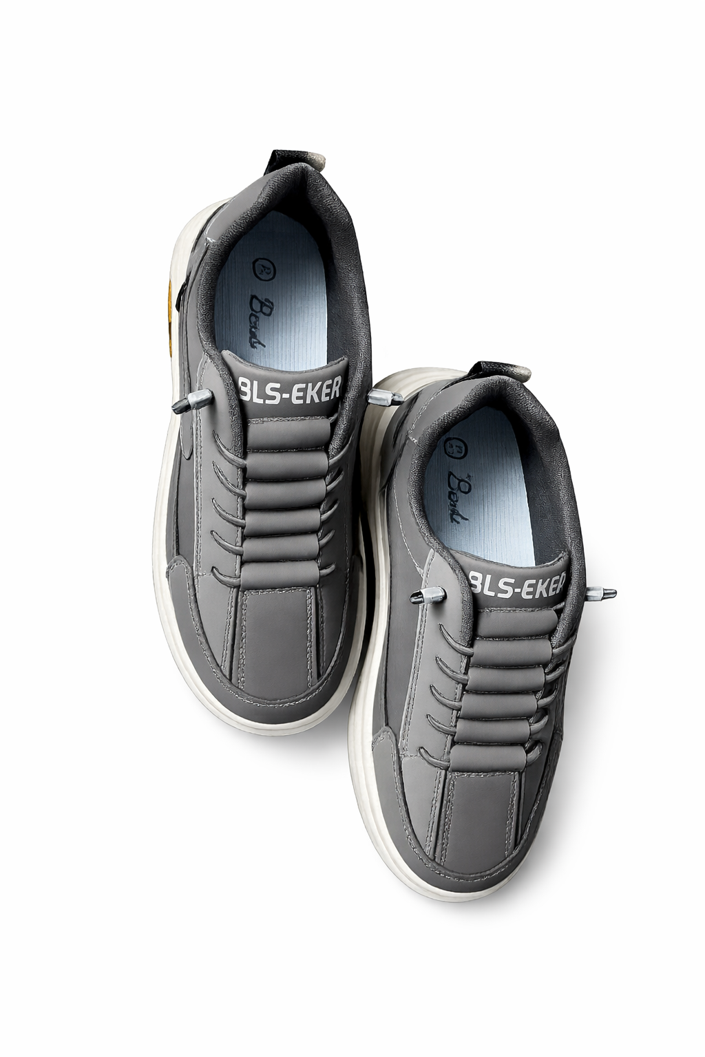 BLS-EKER Premium Grey Casual Sneakers